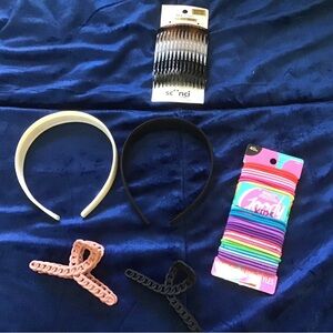 Kids Hair Accessories, Most New, Colorful Hair Ties, Headbands & Hair Combs